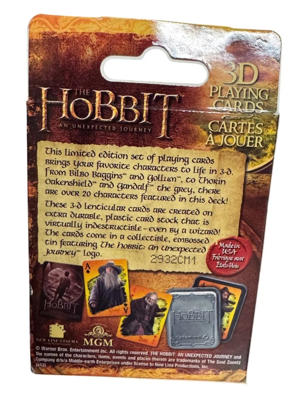 The Hobbit release issued